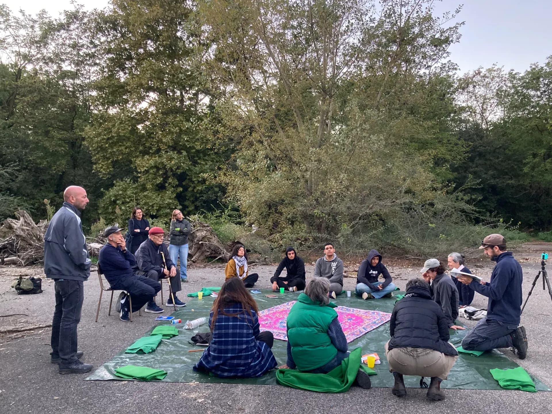 Uno dei momenti del laboratorio con Caterina Moroni © Cecilia Colombo