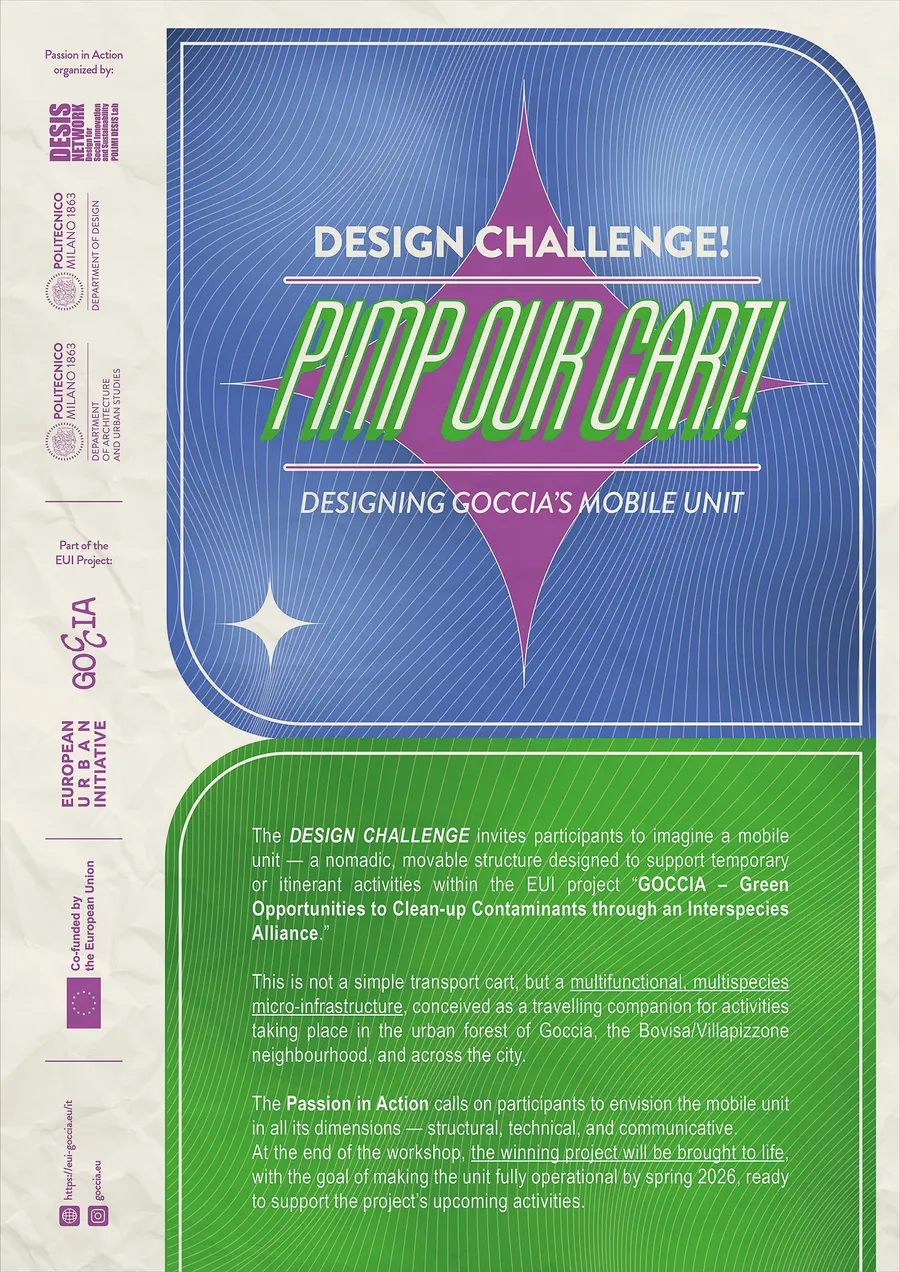 Mobile Unit GOCCIA: dall'esplorazione alla progettazione