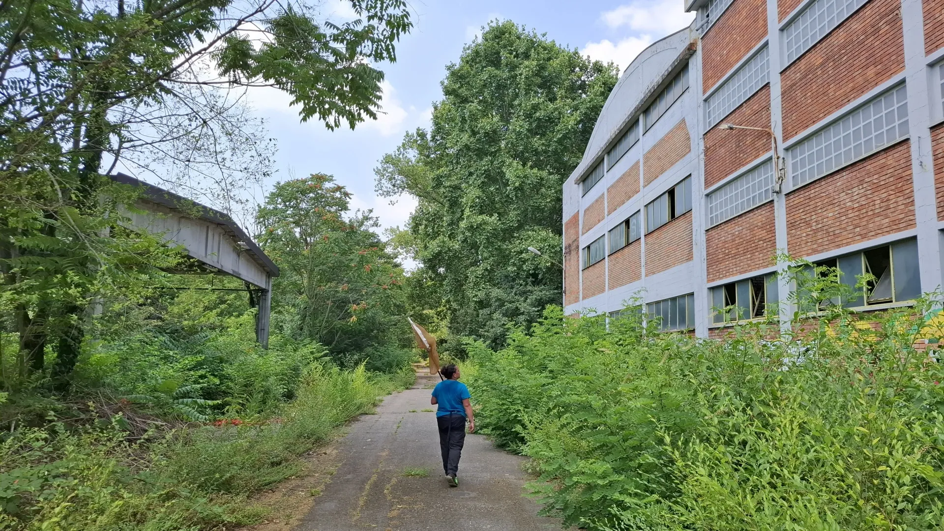 Silvia Stefanelli, biologist, entomologist, ecologist, at work in the meadows of La Goccia ©Michele Turazzi 
