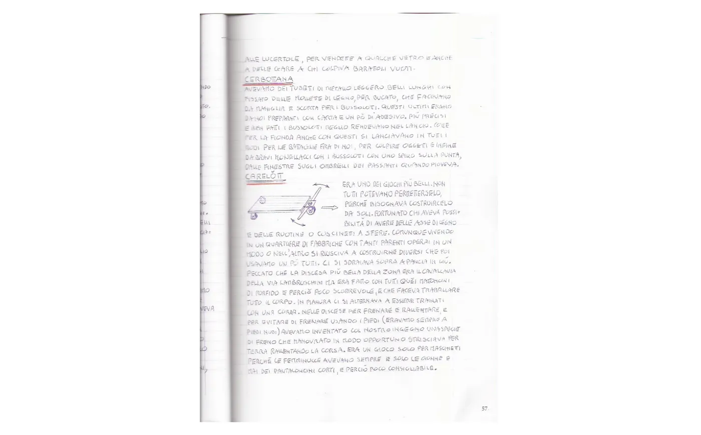 The games of Giovanni Parolini and the others friends of Munguss