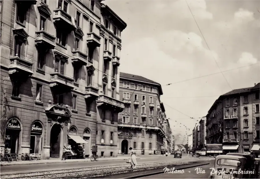 Via degli Imbriani. Bovisa, anni 50